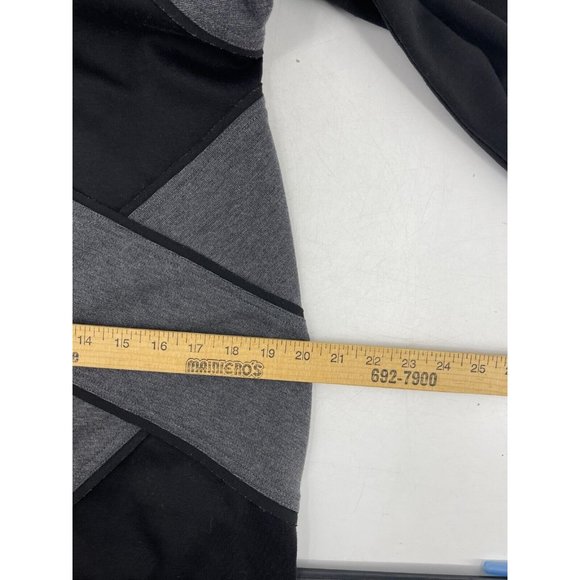 Sandra Darren Women's Black Gray Long Sleeve Stretch Cocktail Dress Size 12 - Picture 13 of 15